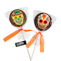 Piruleta chocolate Halloween