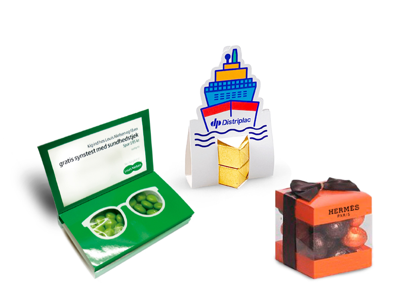 Cajas Pequeñas de bombones y chocolates