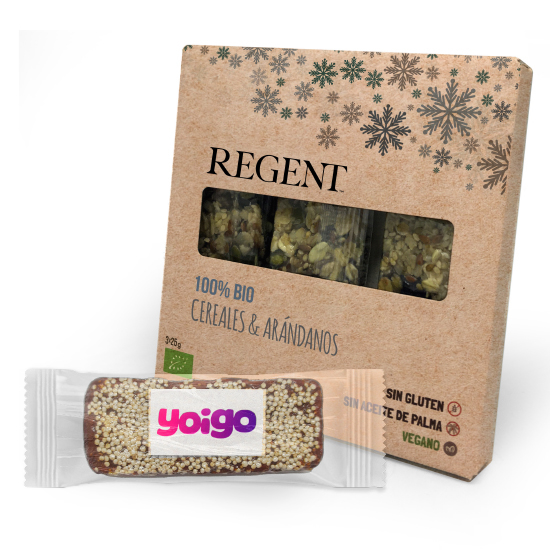 Caja con 3 barritas energéticas