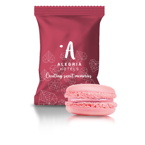 Macaron en flowpack